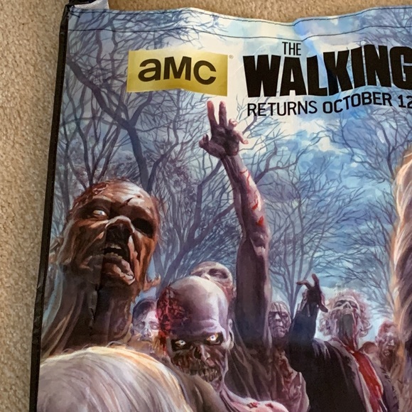 Oversized The Walking Dead Reusable Bag, 30” x 24” x 4” - Picture 9 of 16